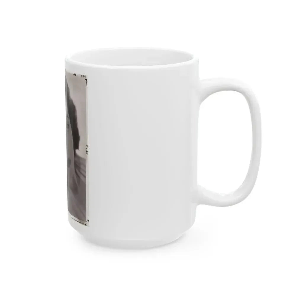 Faith Domergue #48 (Vintage Female Icon) White Coffee Mug - Go Mug Yourself