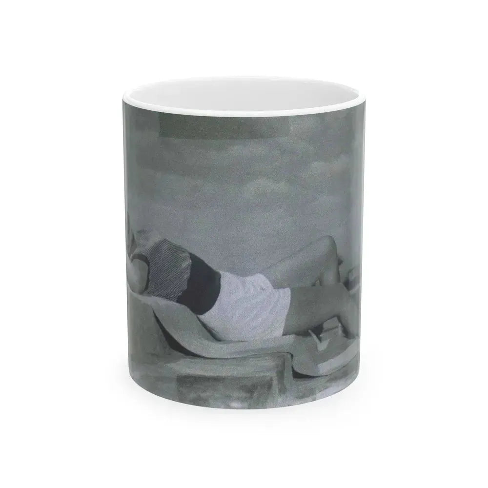 Faith Domergue #55 (Vintage Female Icon) White Coffee Mug 11oz - Go Mug Yourself