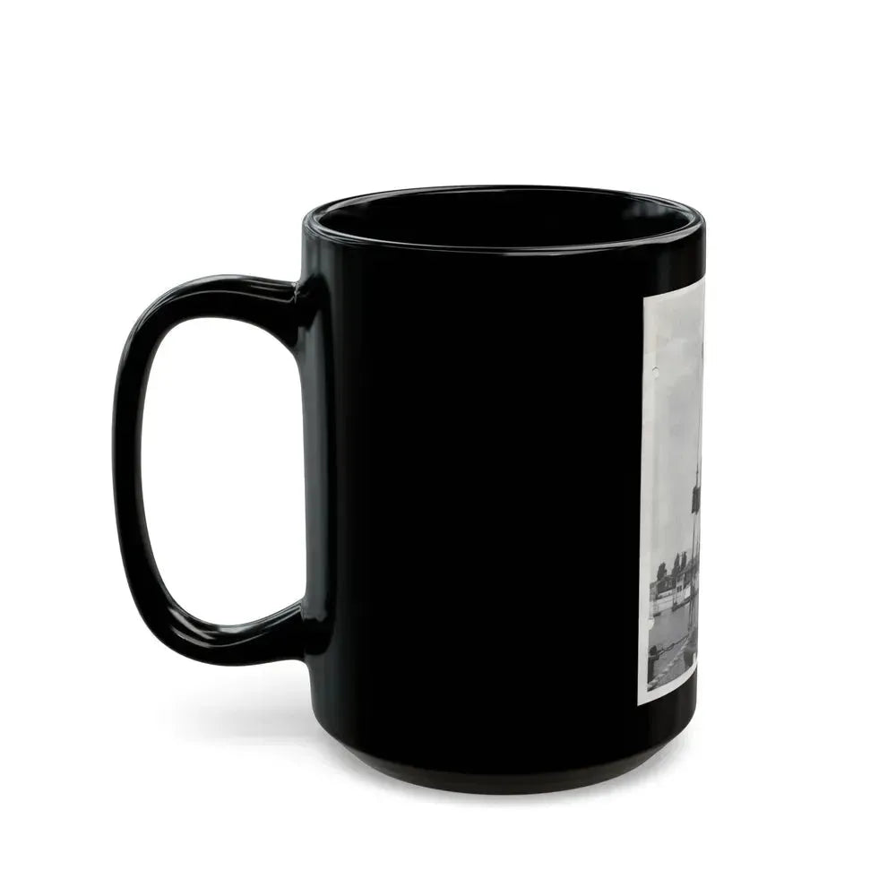 Faith Domergue #57 (Vintage Female Icon) Black Coffee Mug - Go Mug Yourself