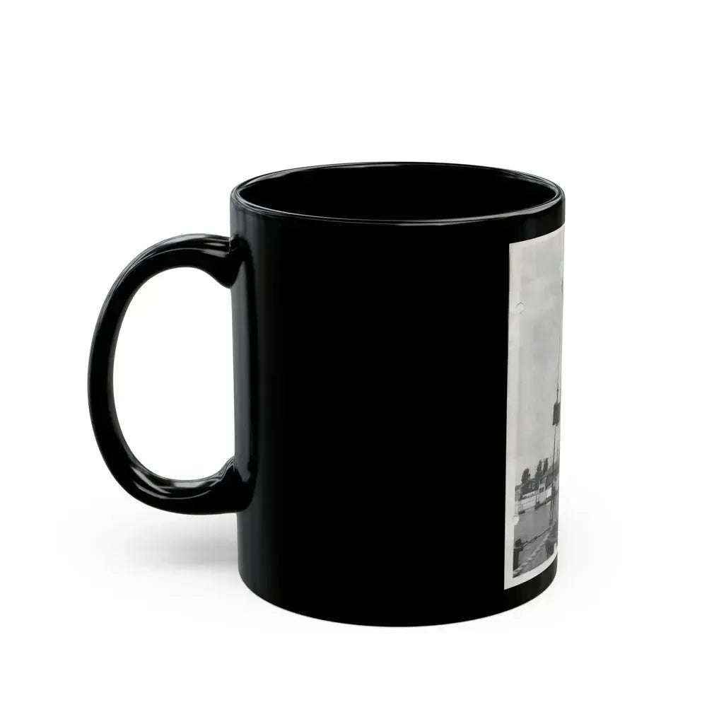 Faith Domergue #57 (Vintage Female Icon) Black Coffee Mug - Go Mug Yourself