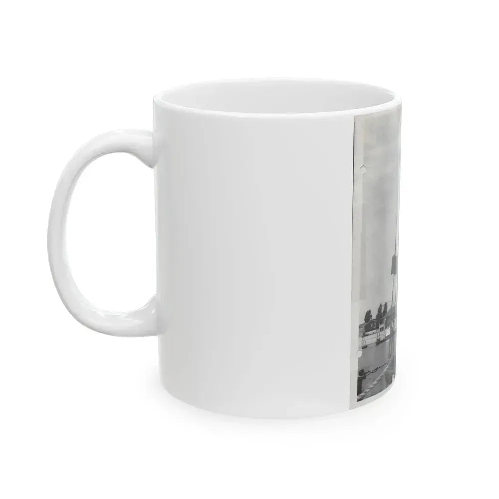 Faith Domergue #57 (Vintage Female Icon) White Coffee Mug - Go Mug Yourself