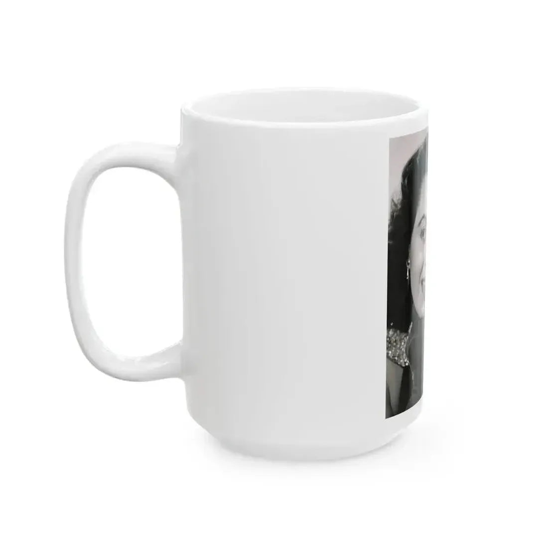 Faith Domergue #64 1 (Vintage Female Icon) White Coffee Mug - Go Mug Yourself