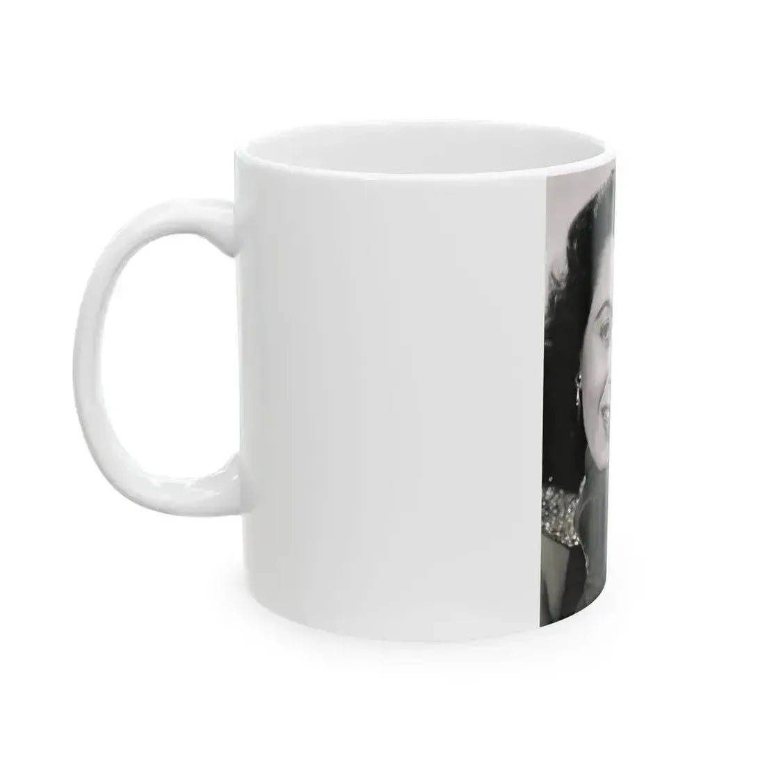 Faith Domergue #64 1 (Vintage Female Icon) White Coffee Mug - Go Mug Yourself