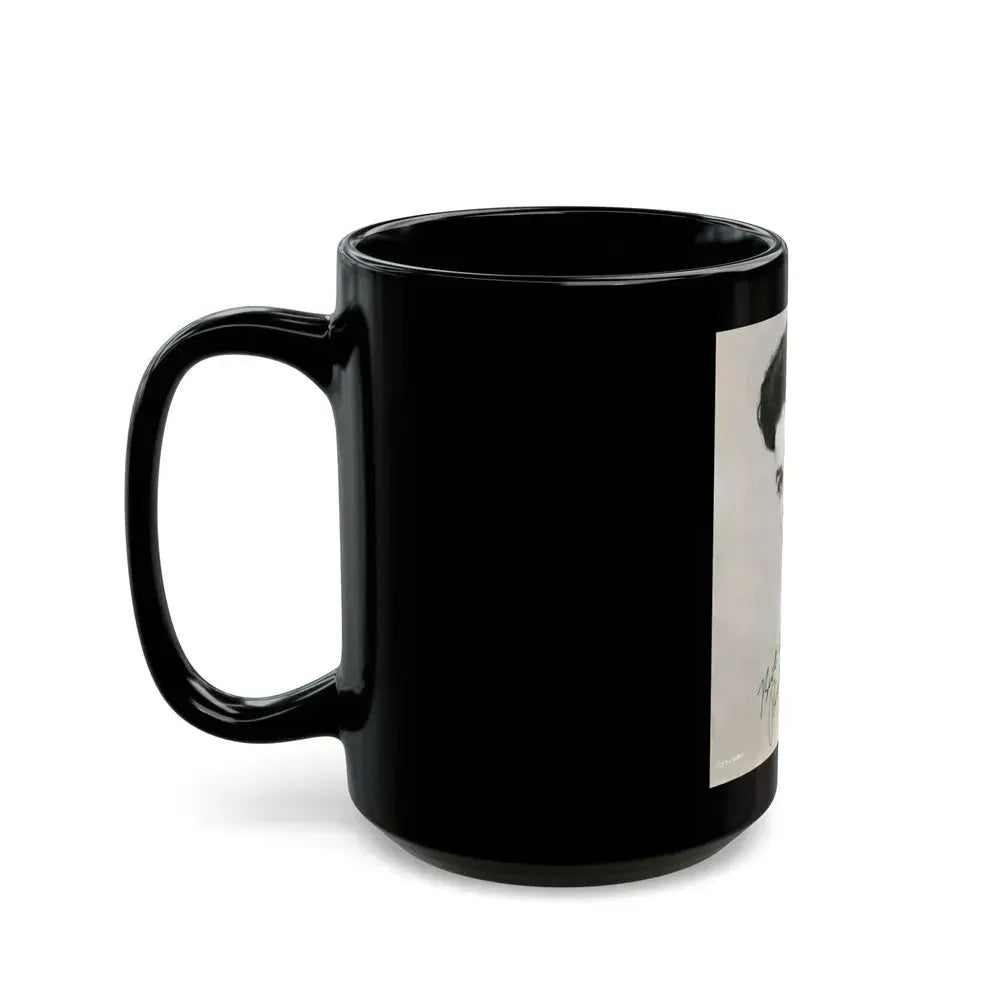 Faith Domergue #70 (Vintage Female Icon) Black Coffee Mug - Go Mug Yourself