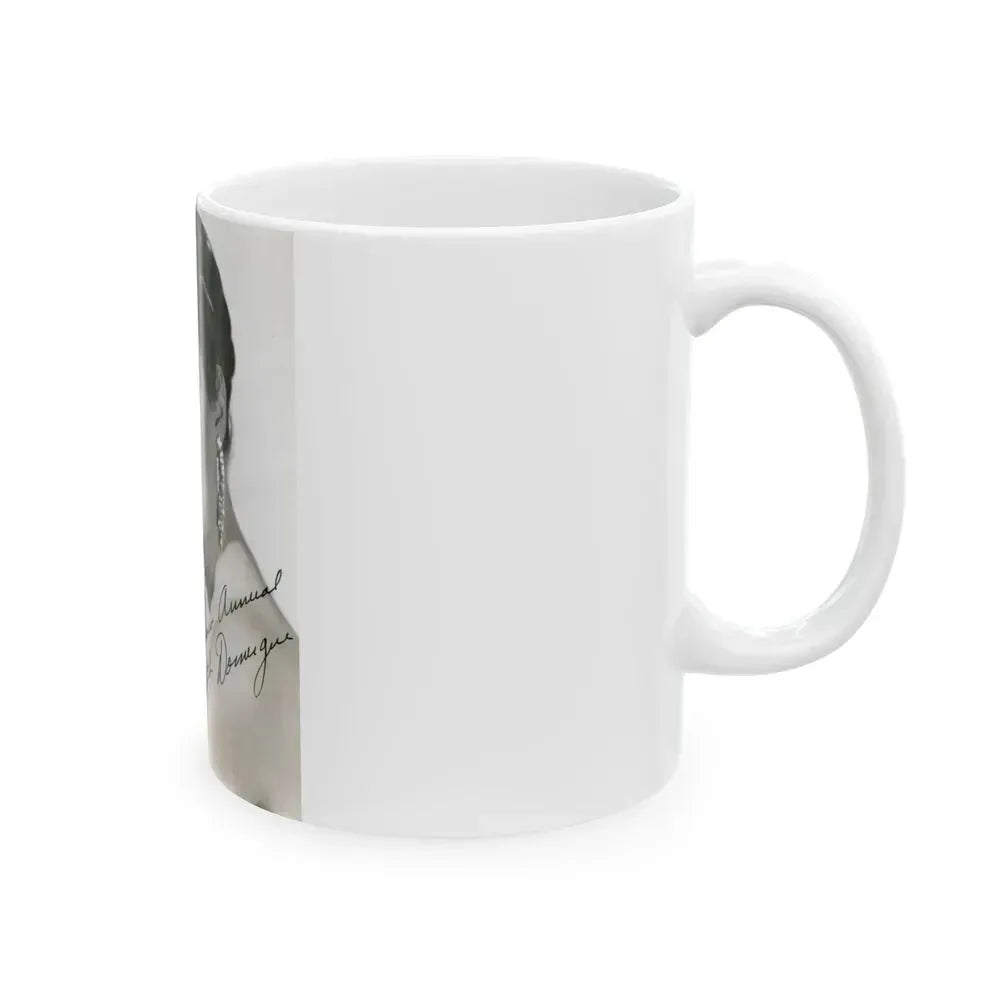Faith Domergue #70 (Vintage Female Icon) White Coffee Mug - Go Mug Yourself