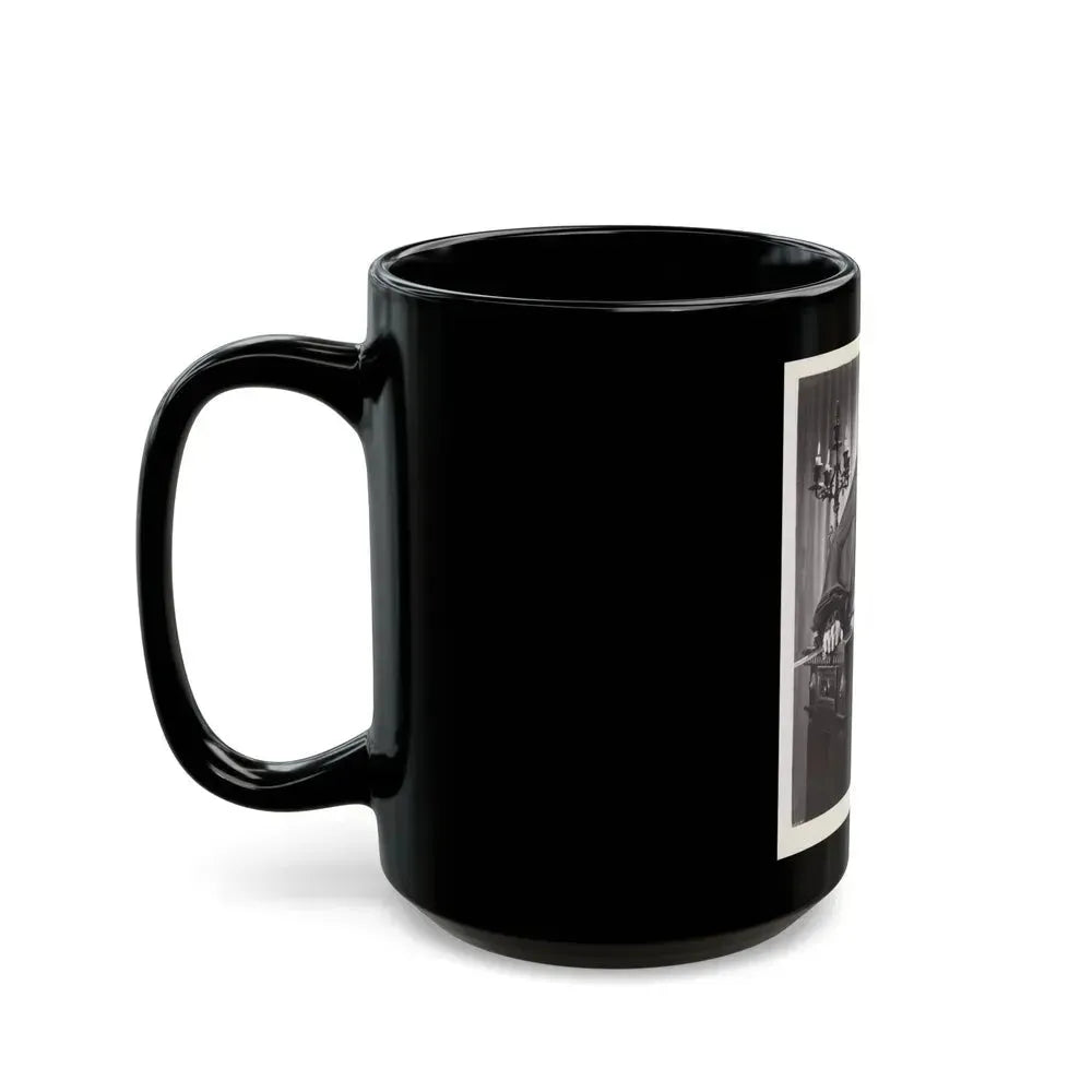 Faith Domergue #72 (Vintage Female Icon) Black Coffee Mug - Go Mug Yourself