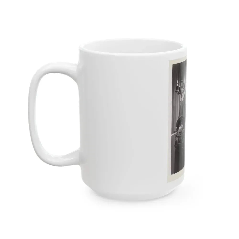 Faith Domergue #72 (Vintage Female Icon) White Coffee Mug - Go Mug Yourself