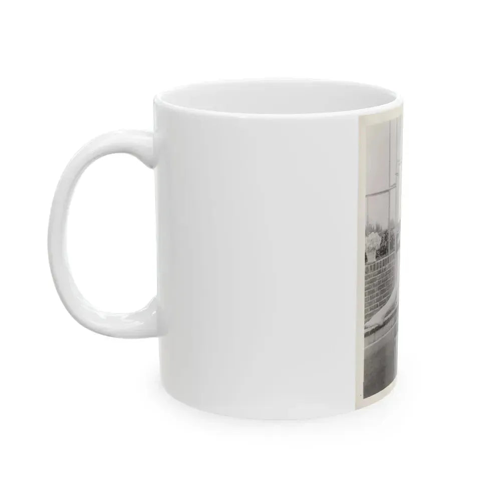 Faith Domergue #73 (Vintage Female Icon) White Coffee Mug - Go Mug Yourself