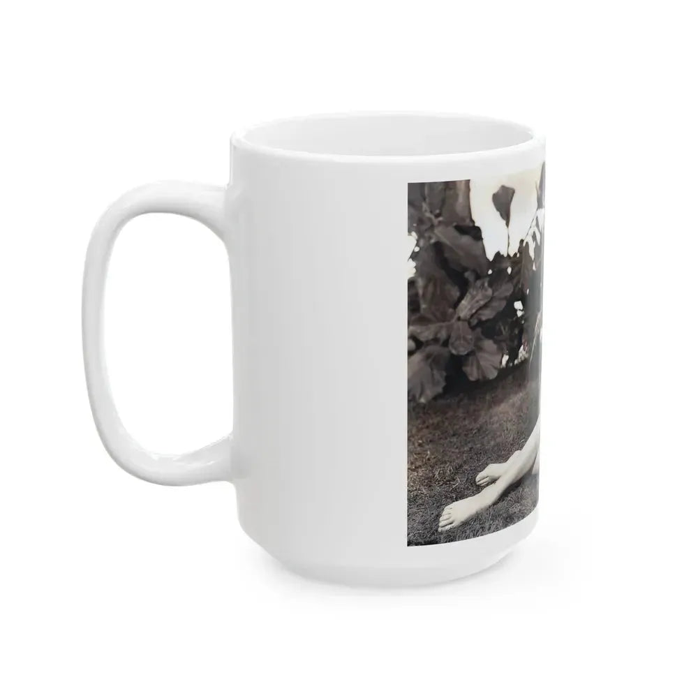 Faith Domergue #75 (Vintage Female Icon) White Coffee Mug - Go Mug Yourself