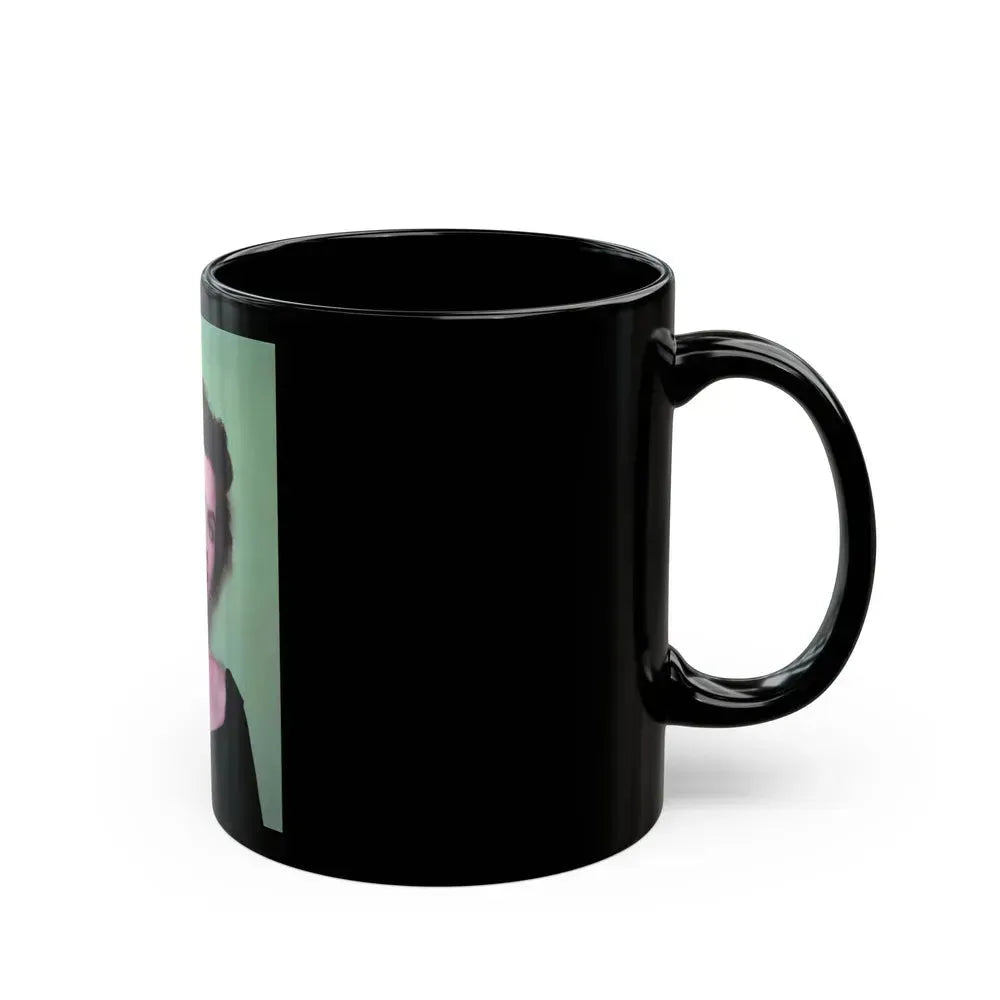 Faith Domergue #81 (Vintage Female Icon) Black Coffee Mug - Go Mug Yourself
