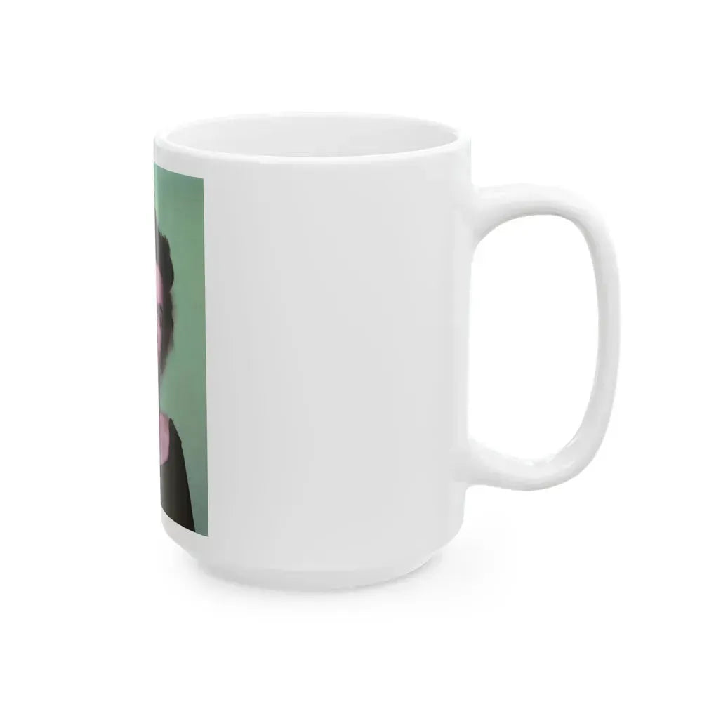 Faith Domergue #81 (Vintage Female Icon) White Coffee Mug - Go Mug Yourself