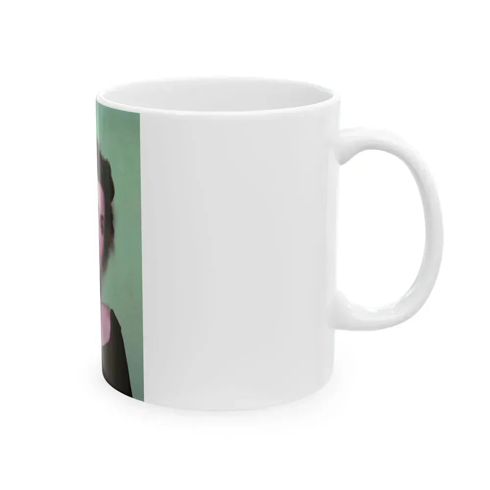 Faith Domergue #81 (Vintage Female Icon) White Coffee Mug - Go Mug Yourself