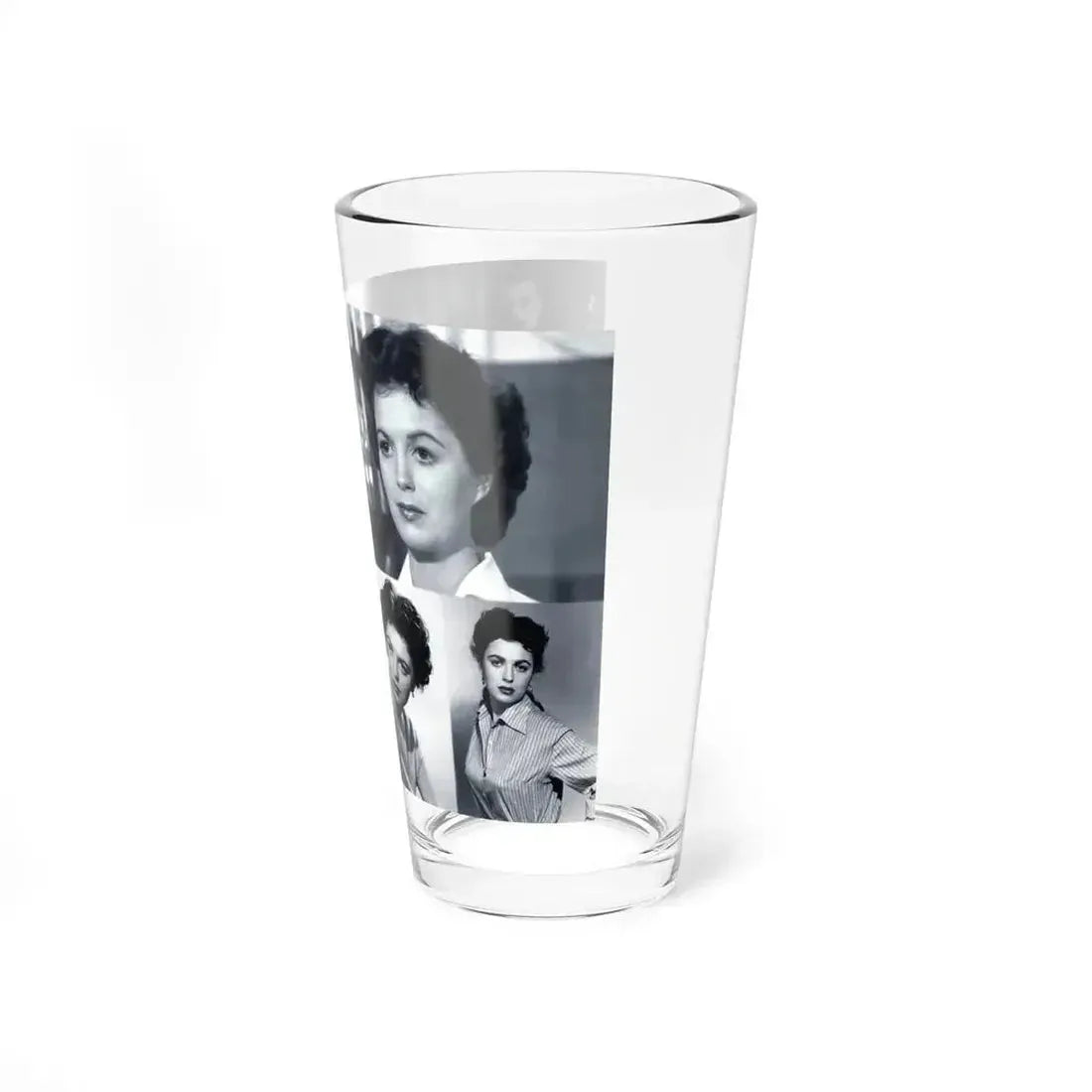 Faith Domergue #82 - Wallpaper (Vintage Female Icon) Pint Glass 16oz - Go Mug Yourself