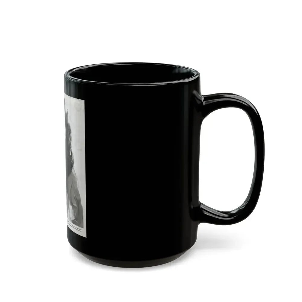 Faith Domergue #84 (Vintage Female Icon) Black Coffee Mug - Go Mug Yourself