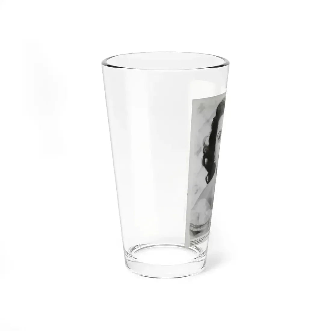 Faith Domergue #84 (Vintage Female Icon) Pint Glass 16oz - Go Mug Yourself