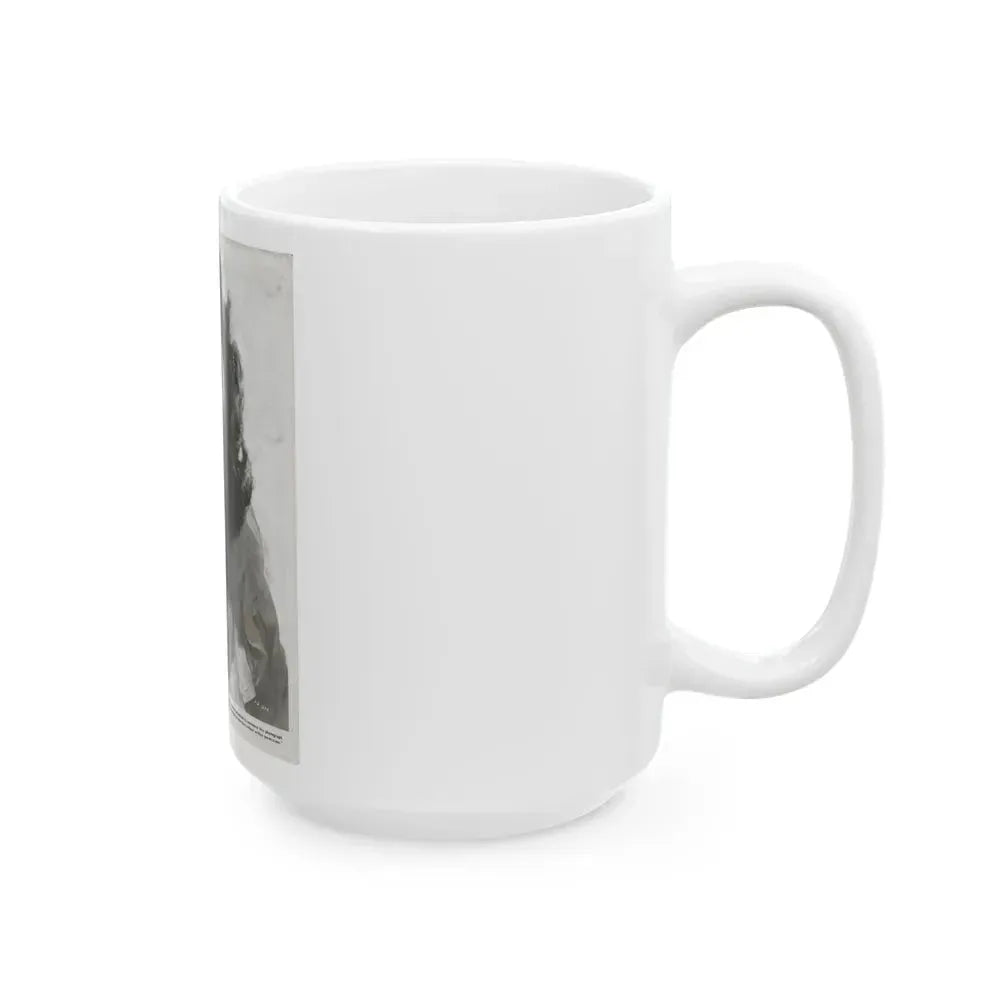 Faith Domergue #84 (Vintage Female Icon) White Coffee Mug - Go Mug Yourself