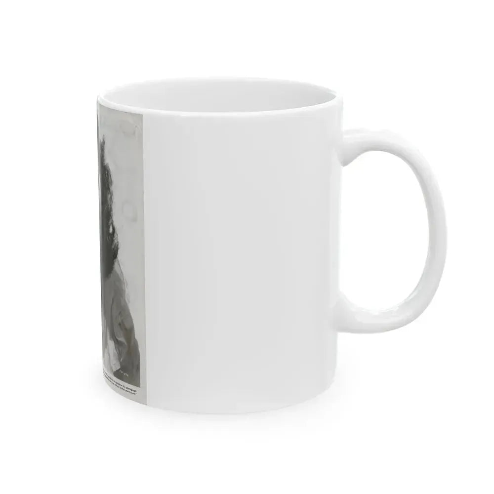 Faith Domergue #84 (Vintage Female Icon) White Coffee Mug - Go Mug Yourself