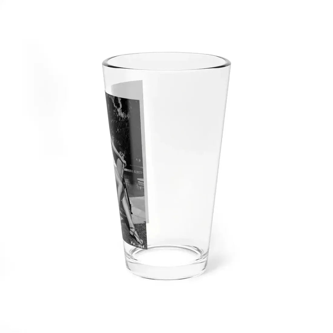 Faith Domergue #89 (Vintage Female Icon) Pint Glass 16oz - Go Mug Yourself