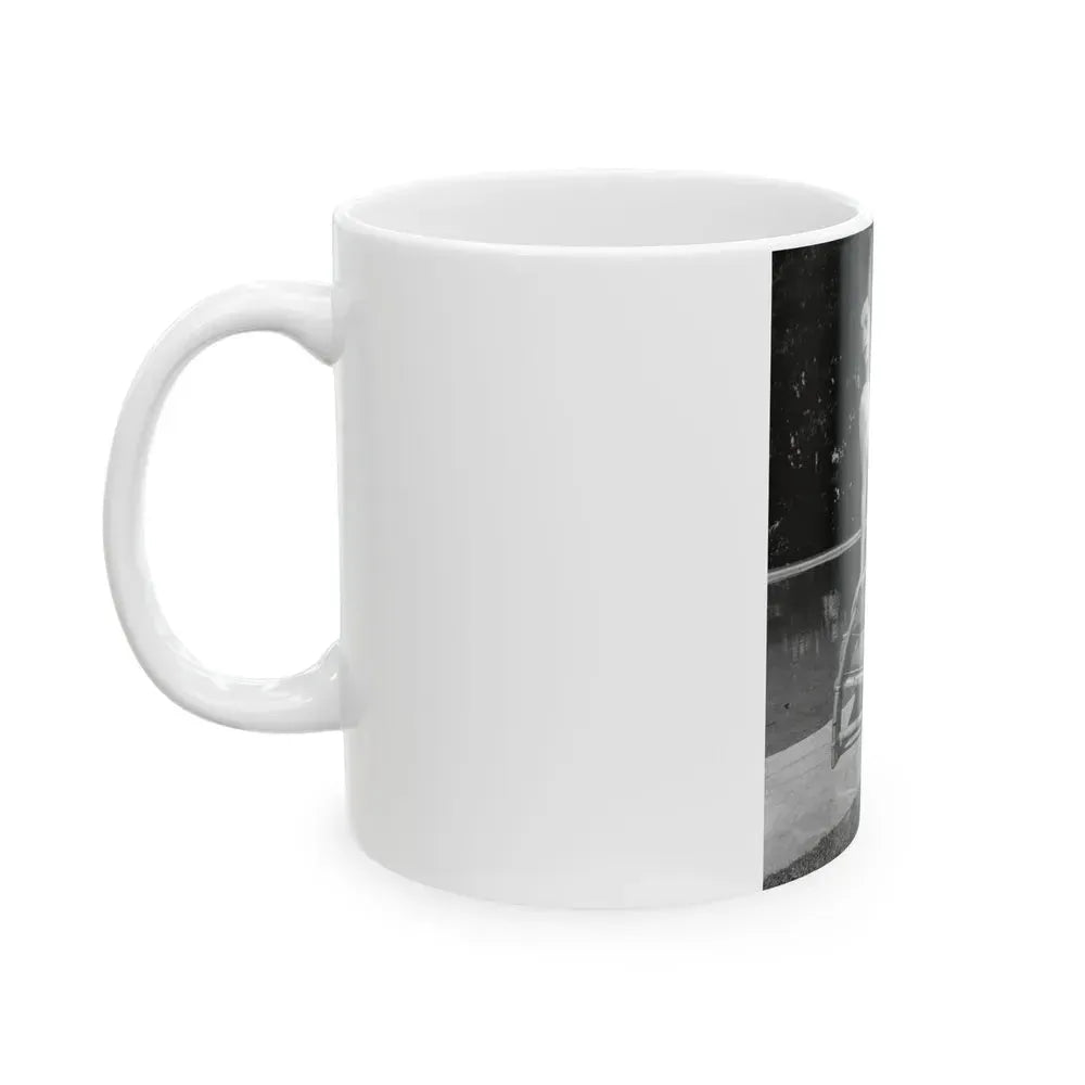 Faith Domergue #89 (Vintage Female Icon) White Coffee Mug - Go Mug Yourself