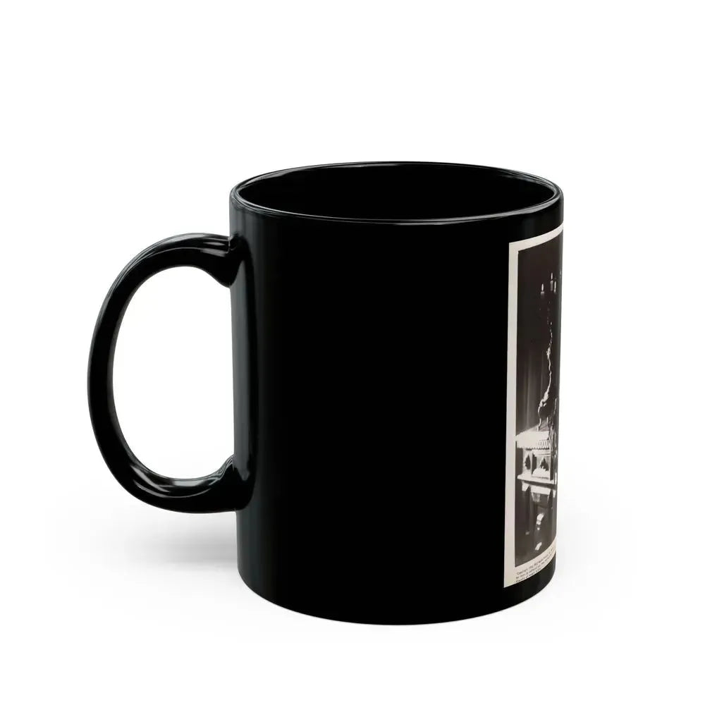 Faith Domergue #95 (Vintage Female Icon) Black Coffee Mug - Go Mug Yourself