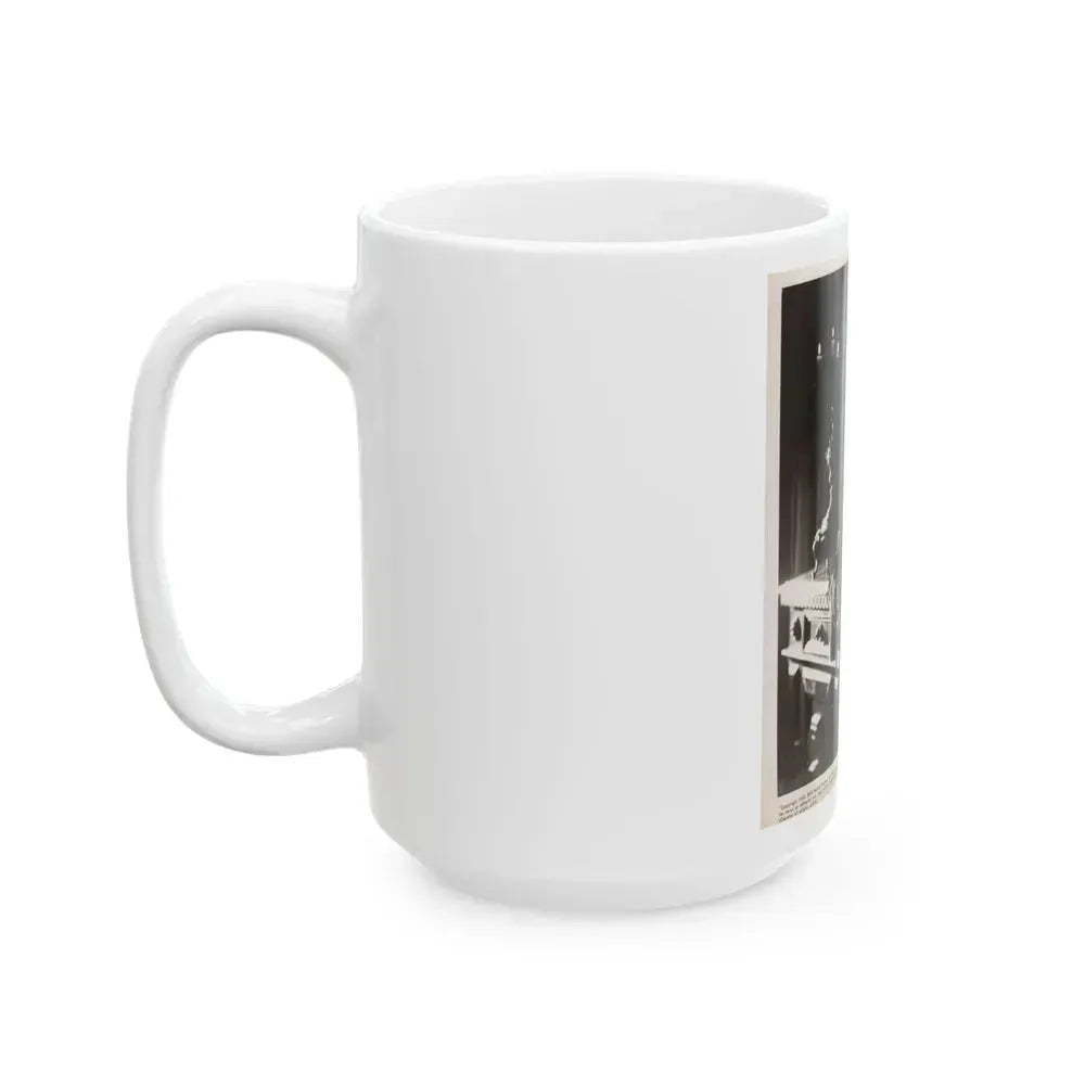 Faith Domergue #95 (Vintage Female Icon) White Coffee Mug - Go Mug Yourself