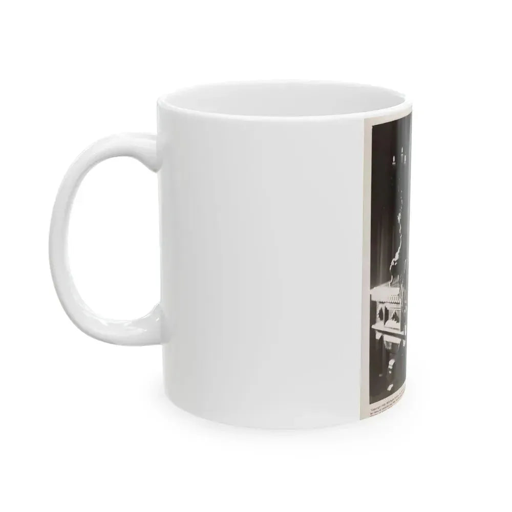 Faith Domergue #95 (Vintage Female Icon) White Coffee Mug - Go Mug Yourself