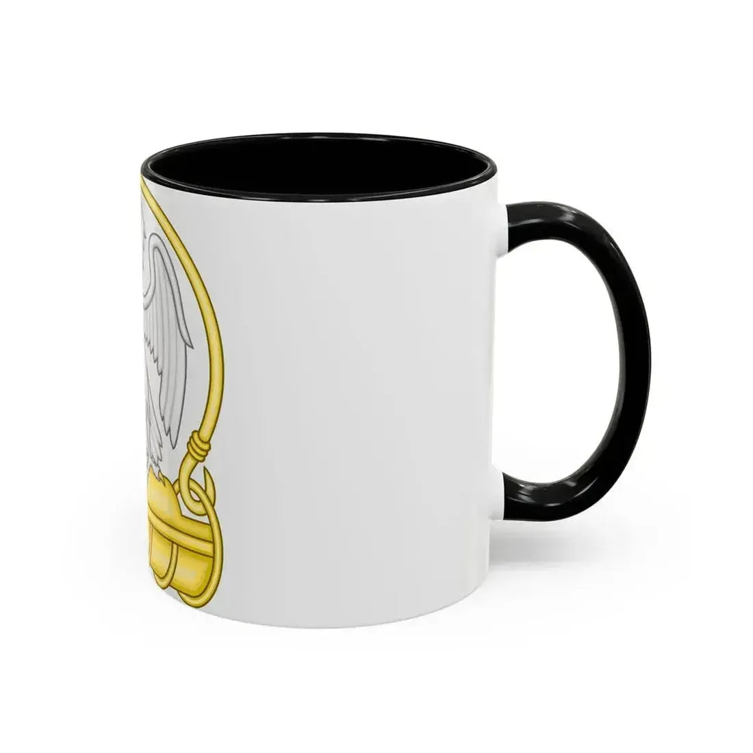 Falcon and Fetterlock Badge of Edward IV - Accent Coffee Mug - Go Mug Yourself
