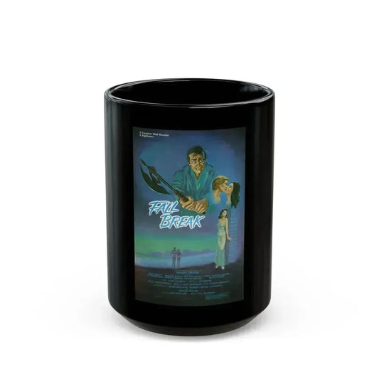 FALL BREAK (THE MUTILATOR) 1984 Movie Poster - Black Coffee Mug 15oz - Go Mug Yourself