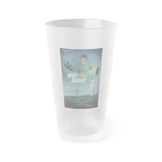 FALL BREAK (THE MUTILATOR) 1984 Movie Poster - Frosted Pint Glass 16oz 16oz Frosted - Go Mug Yourself