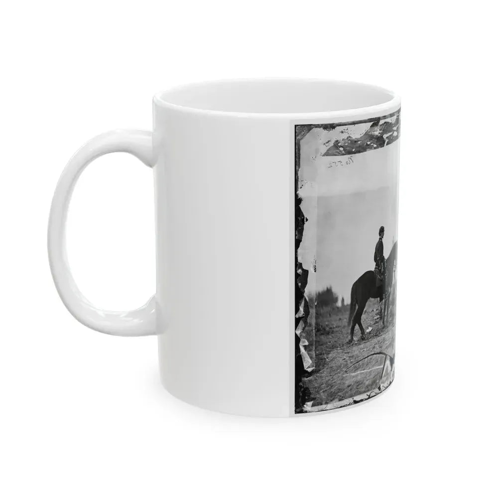 Falmouth, Va. Aides De Camp To Gen. Joseph Hooker Capts. William L. Candler, Harry Russell, And Alexander Moore (U.S. Civil War) White Coffee Mug - Go Mug Yourself