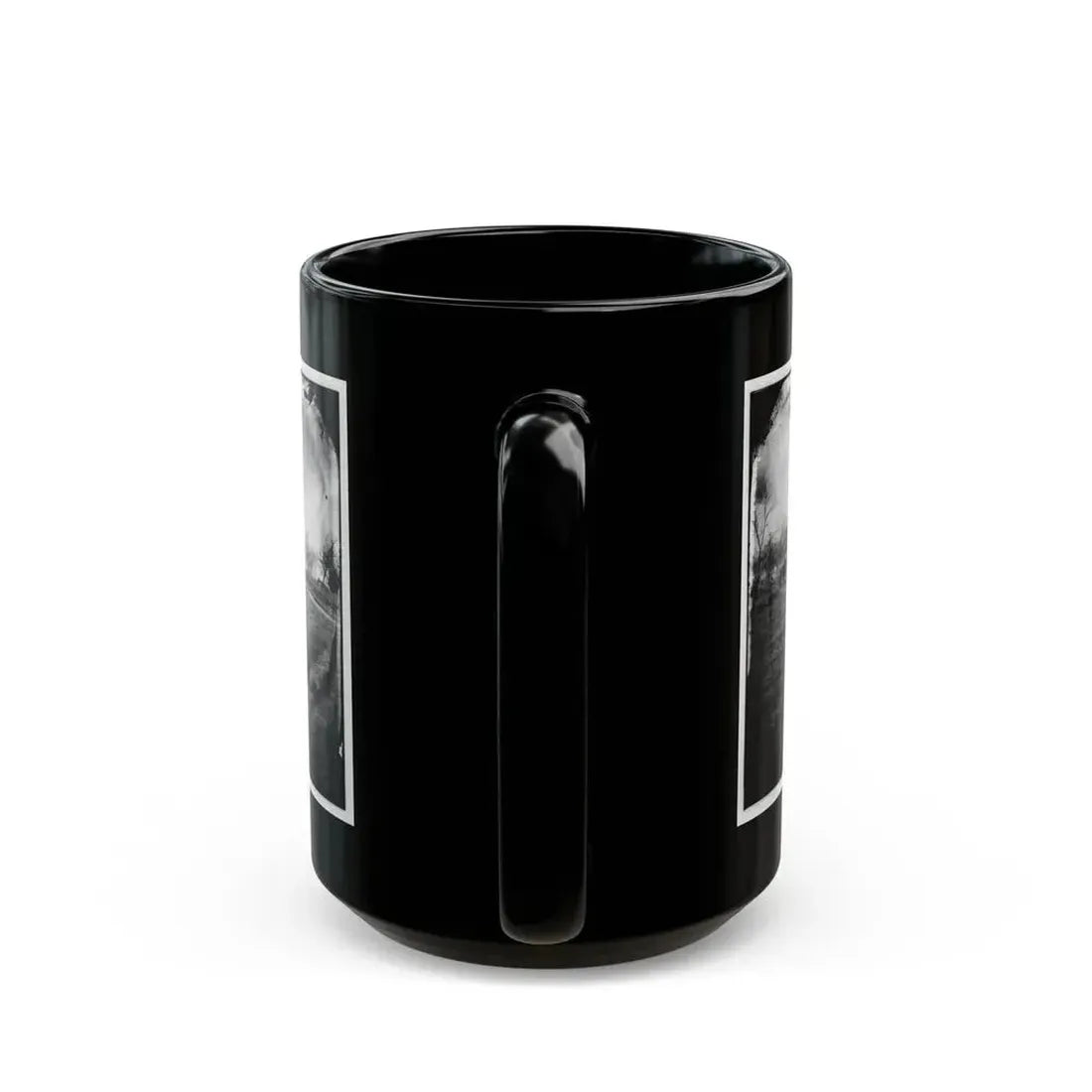 Falmouth, Va., Vicinity. Balloon Camp (U.S. Civil War) Black Coffee Mug - Go Mug Yourself