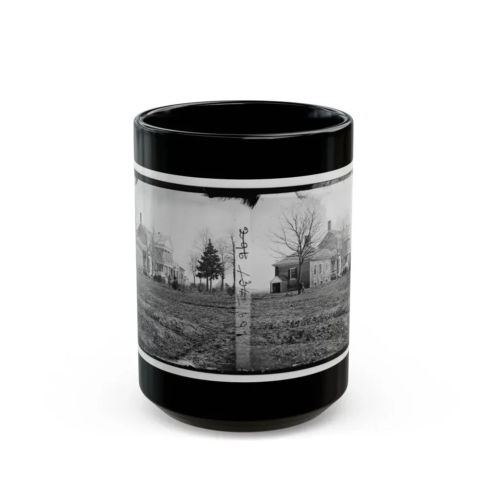 Falmouth, Va., Vicinity. Major Lacy's House Opposite Fredericksburg (U.S. Civil War) Black Coffee Mug 15oz - Go Mug Yourself