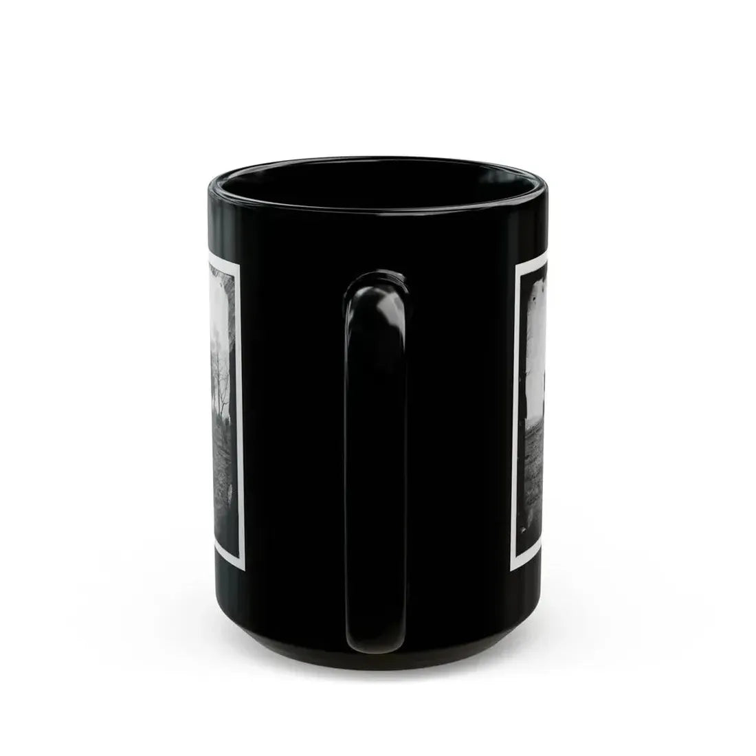 Falmouth, Va., Vicinity. Major Lacy's House Opposite Fredericksburg (U.S. Civil War) Black Coffee Mug - Go Mug Yourself