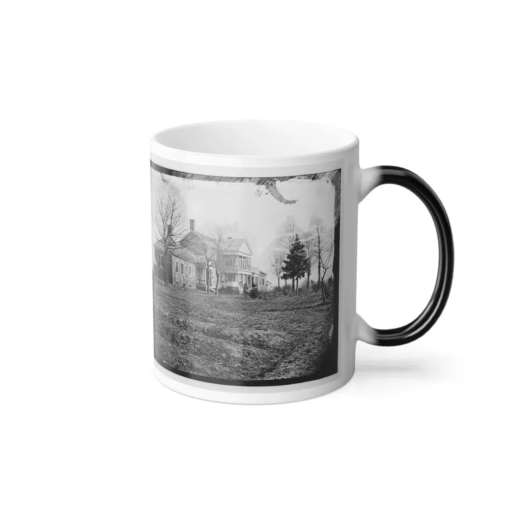 Falmouth, Va., Vicinity. Major Lacy's House Opposite Fredericksburg (U.S. Civil War) Color Changing Coffee Mug 11oz - Go Mug Yourself