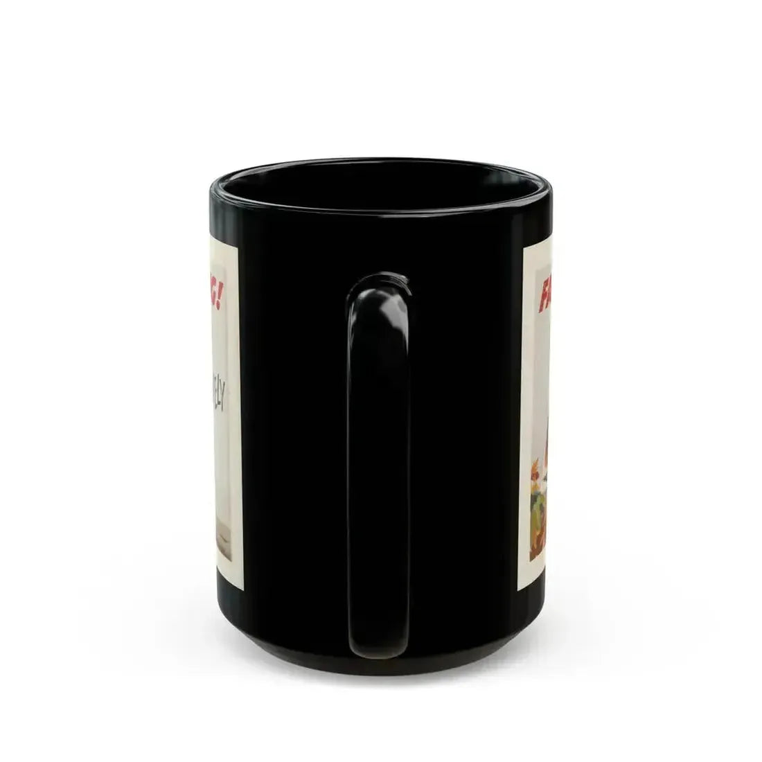 Falstaff's Got Something!, ad illustration - Black Coffee Mug - Go Mug Yourself