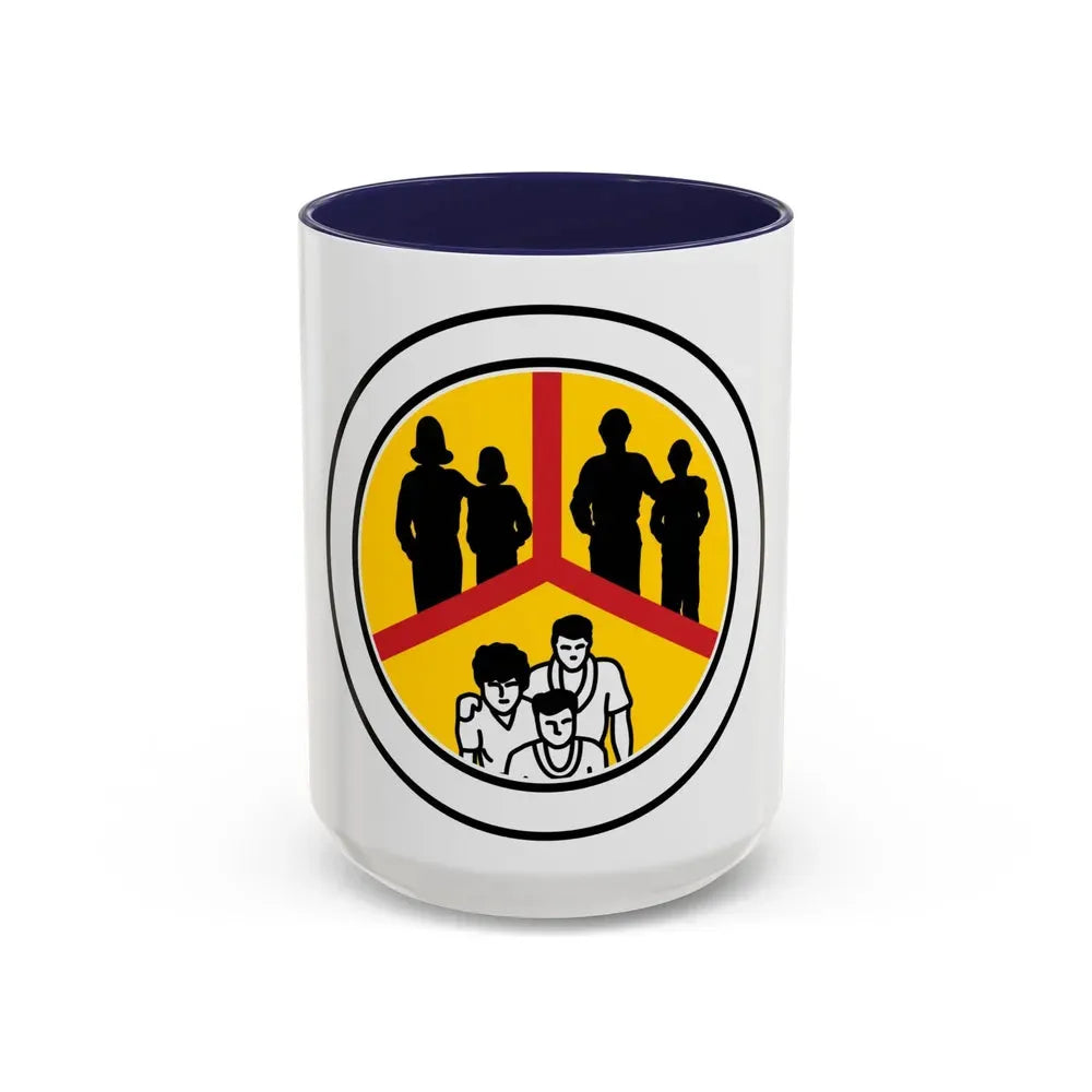 Family Life (Boy Scout Merit Badge) Accent Coffee Mug 15oz Navy - Go Mug Yourself