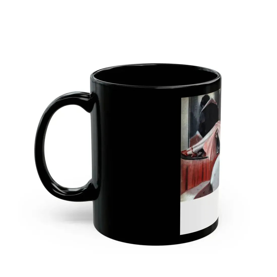 Family Scandal, Liberty magazine, July 17, 1937 - Black Coffee Mug - Go Mug Yourself