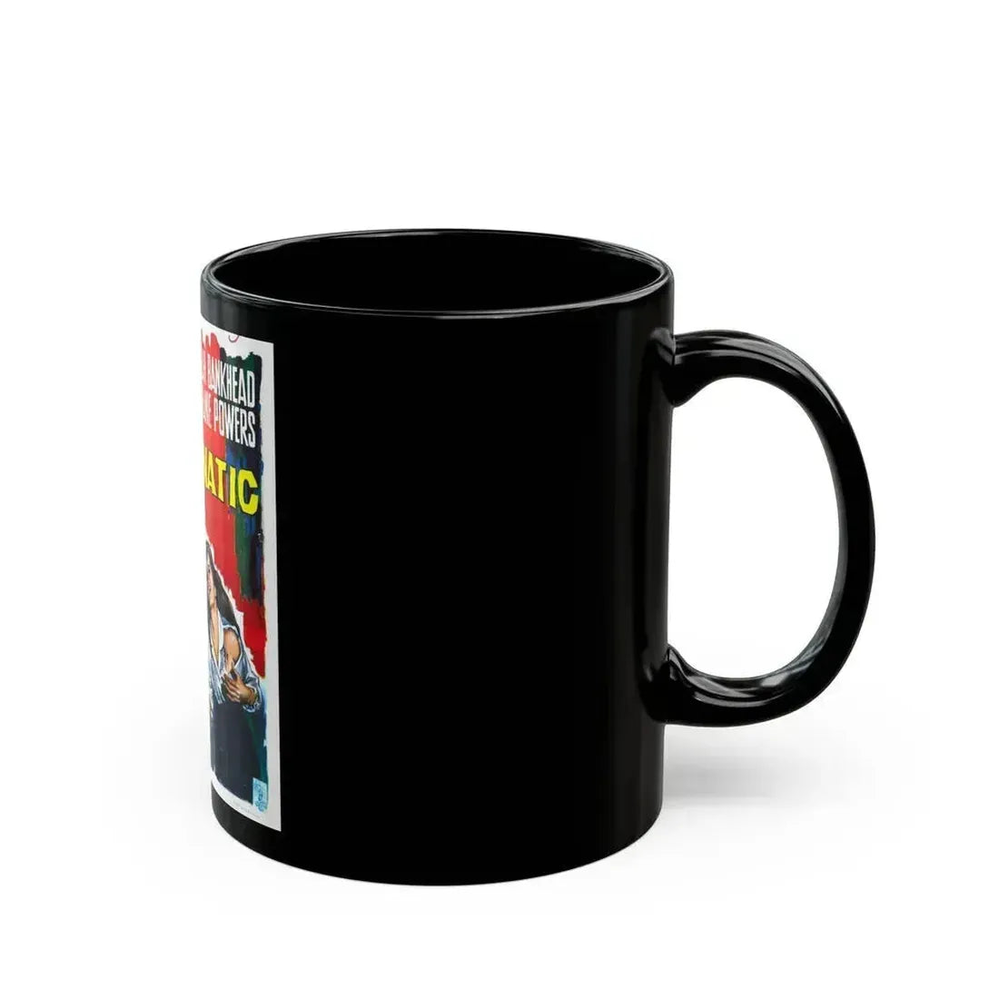 FANATIC (DIE! DIE! MY DARLING!) 1965 Movie Poster - Black Coffee Mug - Go Mug Yourself