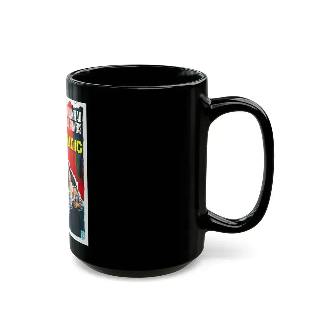 FANATIC (DIE! DIE! MY DARLING!) 1965 Movie Poster - Black Coffee Mug - Go Mug Yourself