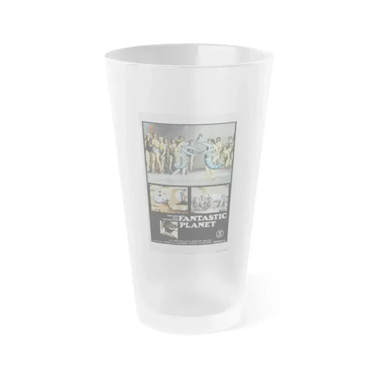 FANTASTIC PLANET 1973 Movie Poster - Frosted Pint Glass 16oz 16oz Frosted - Go Mug Yourself