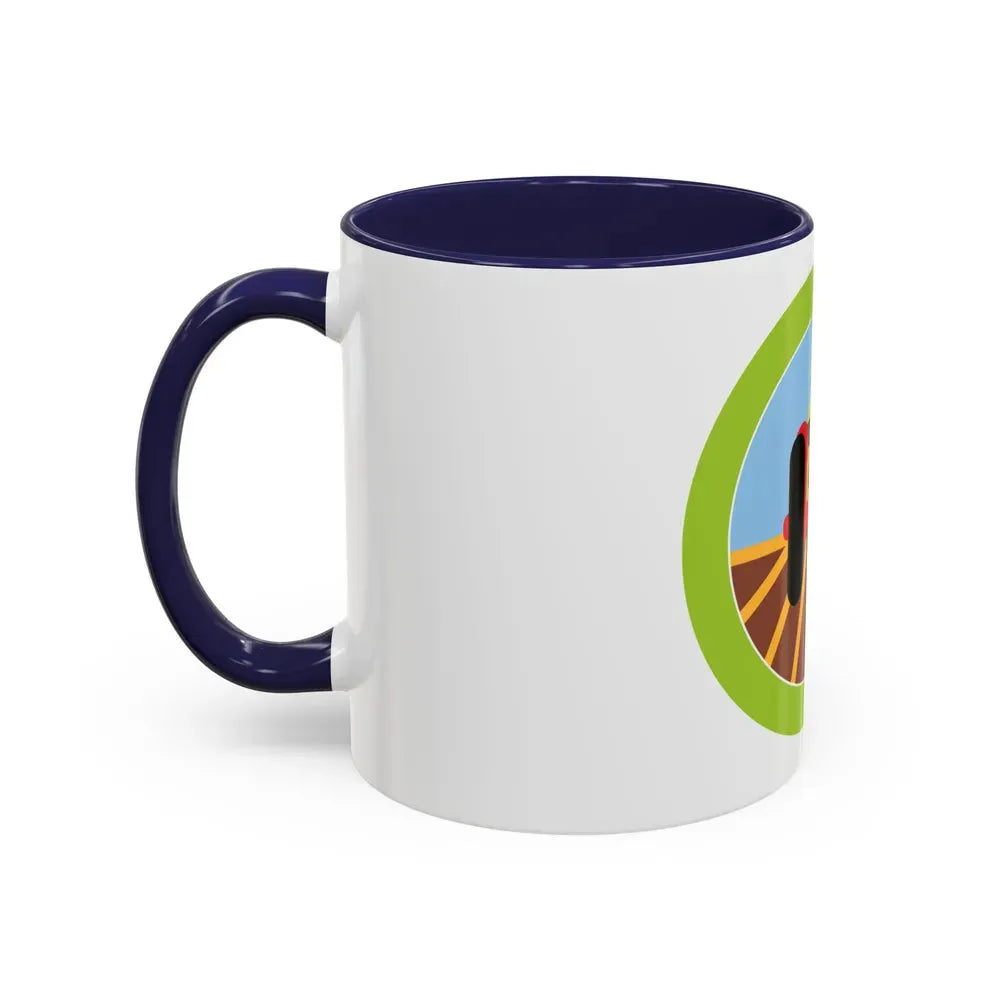 Farm Mechanics (Boy Scout Merit Badge) Accent Coffee Mug - Go Mug Yourself