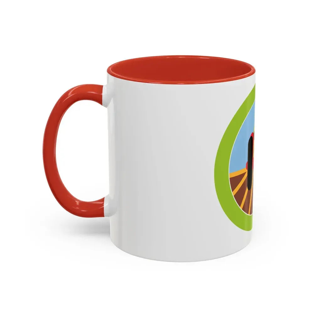 Farm Mechanics (Boy Scout Merit Badge) Accent Coffee Mug - Go Mug Yourself