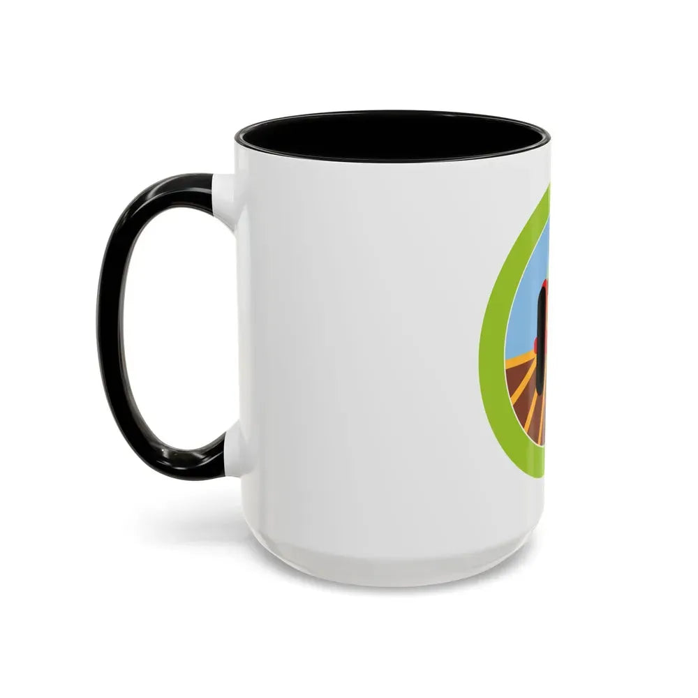 Farm Mechanics (Boy Scout Merit Badge) Accent Coffee Mug - Go Mug Yourself