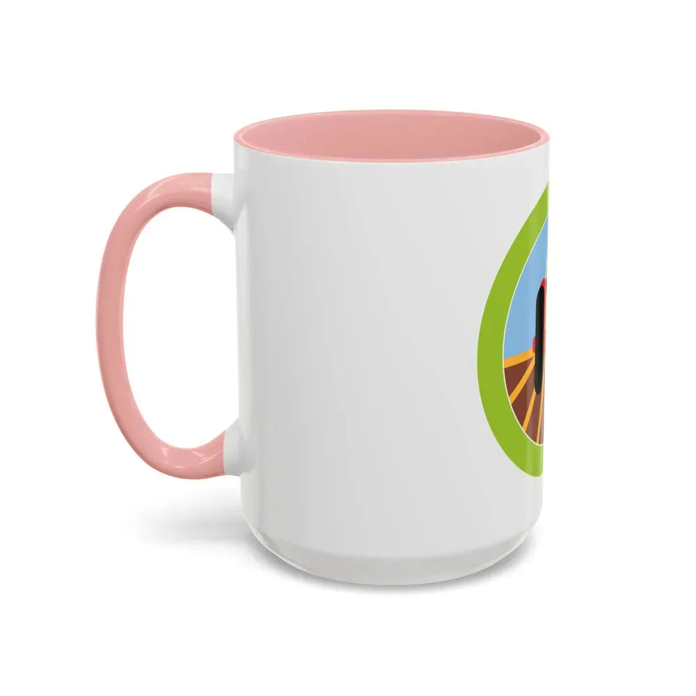 Farm Mechanics (Boy Scout Merit Badge) Accent Coffee Mug - Go Mug Yourself