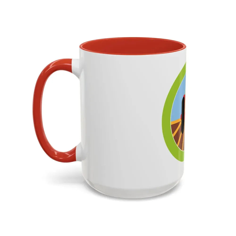Farm Mechanics (Boy Scout Merit Badge) Accent Coffee Mug - Go Mug Yourself