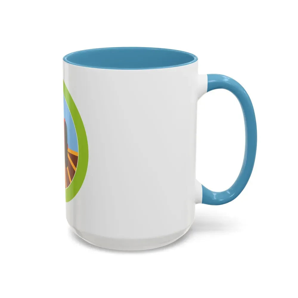 Farm Mechanics (Boy Scout Merit Badge) Accent Coffee Mug - Go Mug Yourself