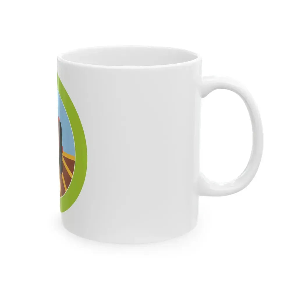 Farm Mechanics (Boy Scout Merit Badge) White Coffee Mug - Go Mug Yourself