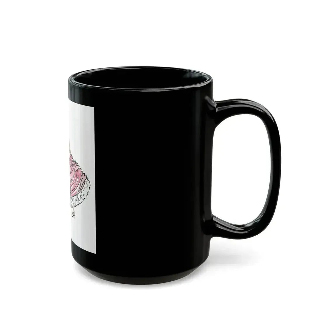 Fashion Illustration from Woman's Own magazine, 1955 (1) - Black Coffee Mug - Go Mug Yourself