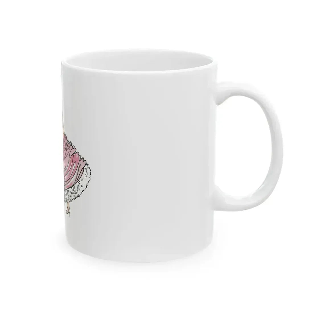 Fashion Illustration from Woman's Own magazine, 1955 (1) - White Coffee Mug - Go Mug Yourself