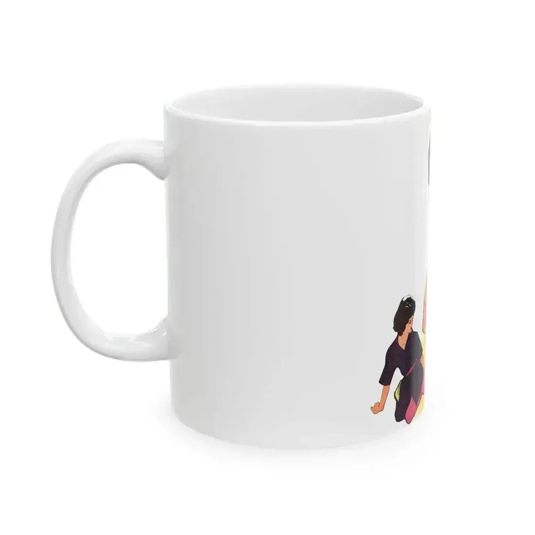 Fashion Illustration from Woman's Own magazine, 1959 (1) - White Coffee Mug - Go Mug Yourself
